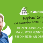 Online-Konferenz: Heizen ouni Gas an Ueleg: Mä vu wou kënnt d’Wäermt fir d’Heizen an der Zukunft?