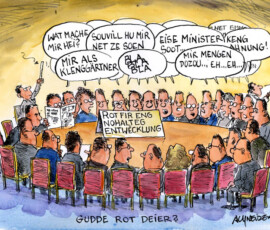 Rot Nohalteg Entwecklung